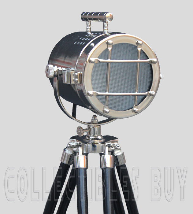 collectiblesBuy Tripod Floor Lamp Decorative Lamps Industrial Searchlight Table Lights Desk Spotlight