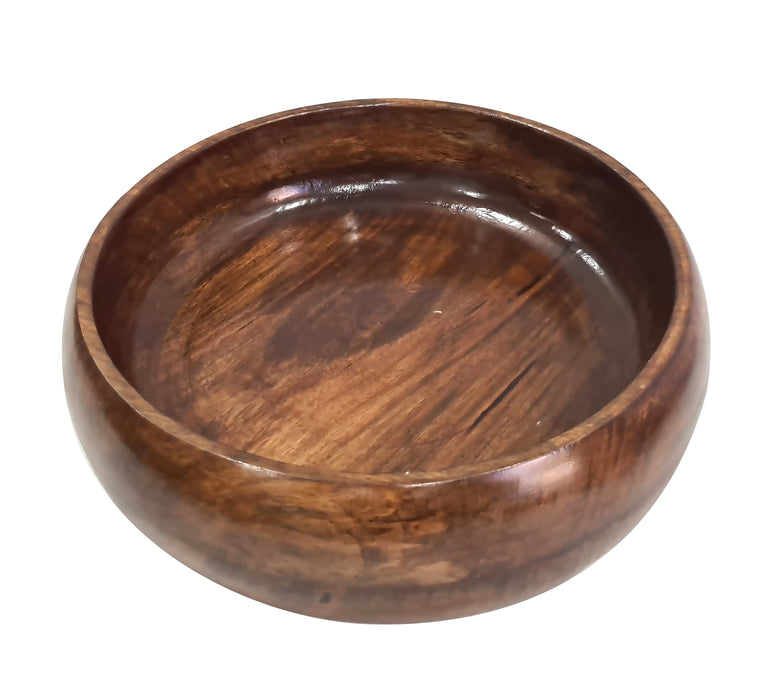 Decorative Tabletop Centerpiece Handmade Extra Large Wooden Serving Bowl Wood Fruit & Salad Bowl