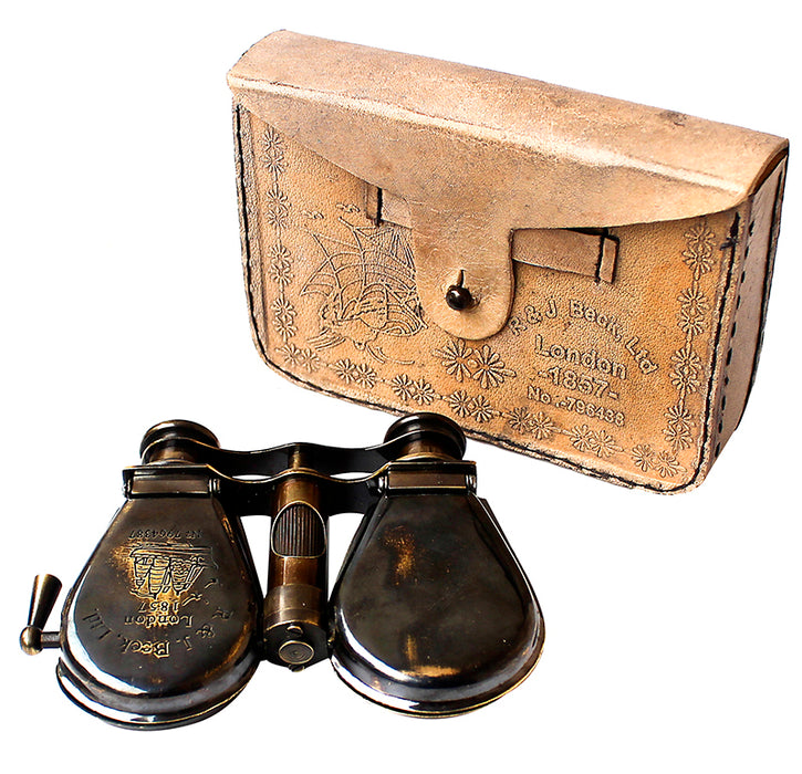 Antique Vintage Binnacle Helmet Gimballed Compass Shiny Brass